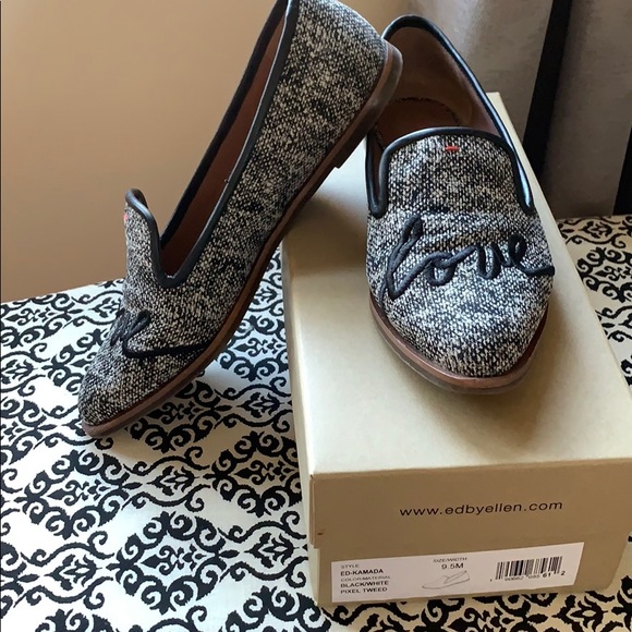 Ellen Degeneres Shoes - ED Ellen DeGeneres tweed loafers